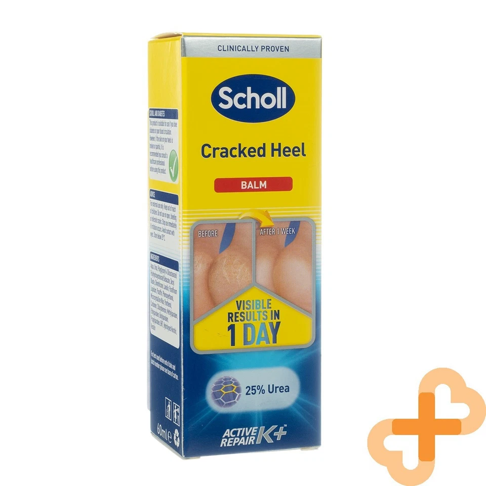 SCHOLL Baume Pour Talons Fendus Hydratant Et Restaure Rapidement La Peau 60 Ml - Photo 4/4