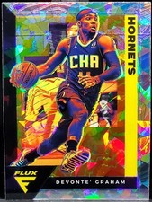 2020-21 Panini Flux Devonte' Graham Cracked Ice #22 Hornets C003