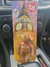 Britannia The Bear 1999 McDonalds Ty beanie Baby With 2 Tag Errors 1993 OakBrook