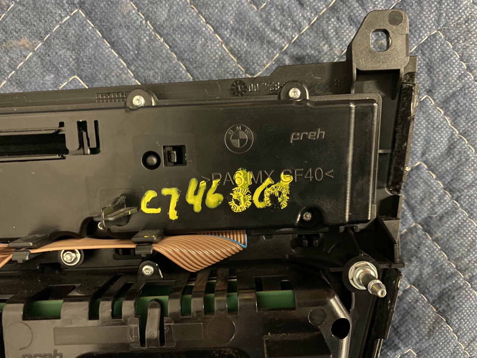 BMW 5 Series F10 Radio AC Control Panel 9290742 9328425 9230049  