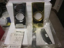 Corbin Vintage lockset trim Parts SOME Chrome some brass