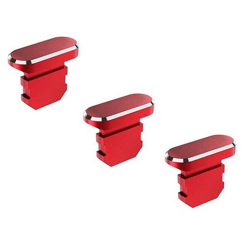 3x for iPhone iPad iPod - Metal Charge Port Anti Dust Cover Plug | FPC Deal - Picture 9 of 10