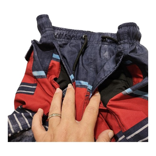 NWOT Spyder Swim Trunks Boy Size Large 14-16 Multicolored with Drawstring - Picture 9 of 12