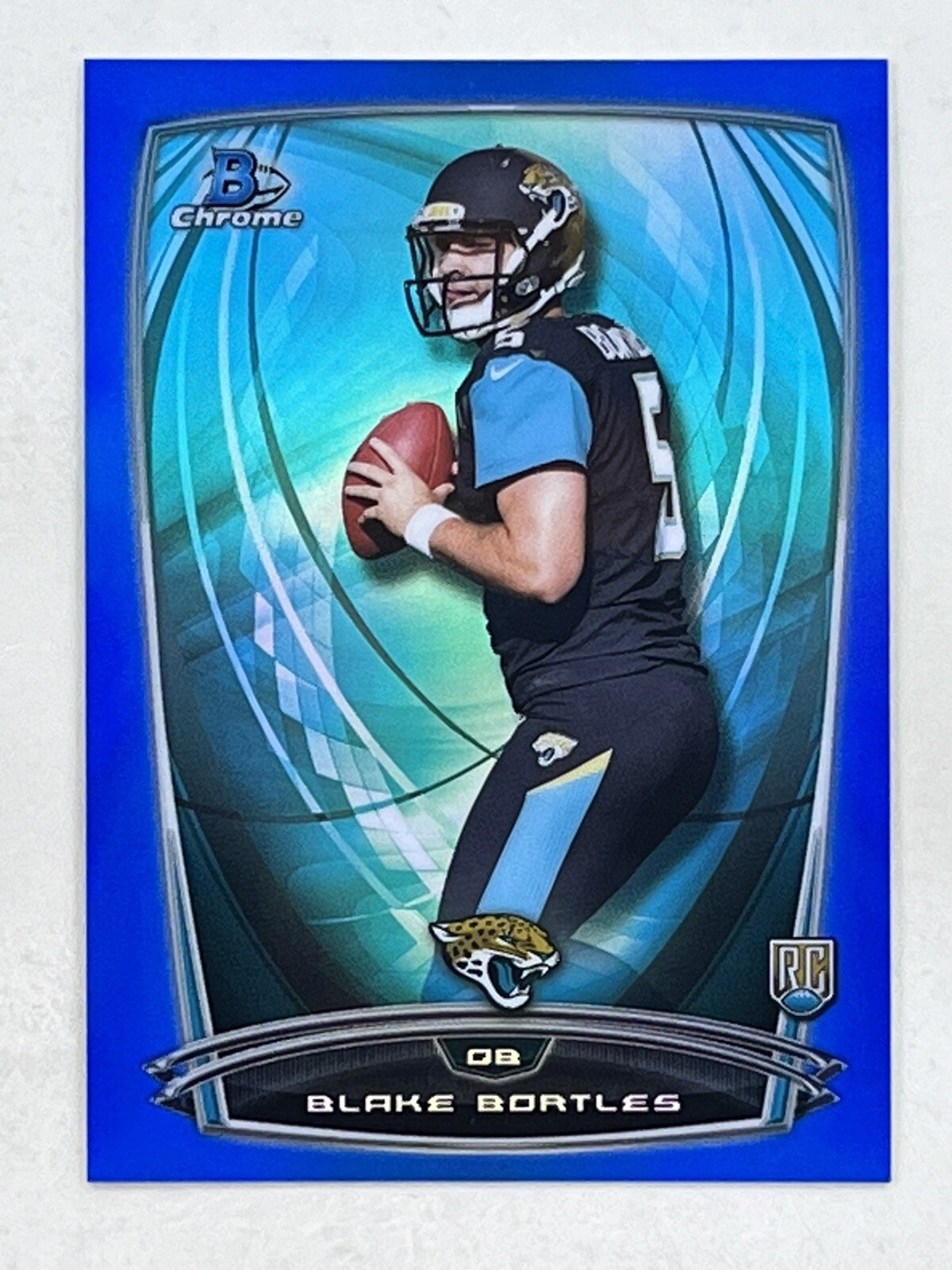 Blake Bortles Bowman Chrome #195 Blue Refractor