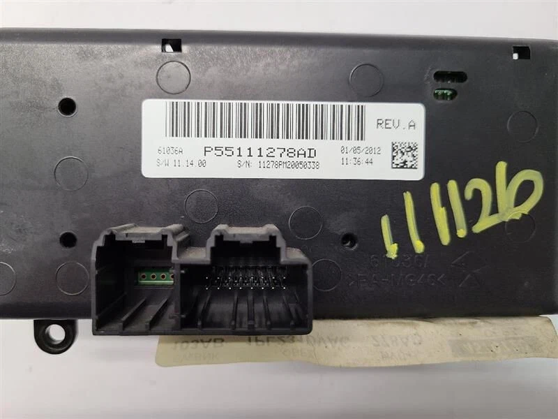 2011-2017 Jeep Compass Front AC Heater Climate Manual Temperature Control — 第 4/4 张图片