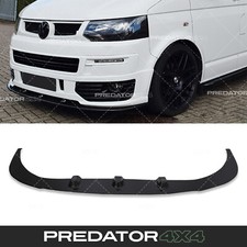 SPORTLINE LOOK BUMPER CHIN LIP SPOILER SPLITTER FOR VW TRANSPORTER T5.1 10-15