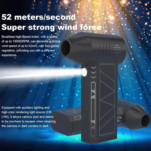 130000 RPM Compressed Air Duster Electric Cleaner Rechargeable Cordless Blower - Picture 6 of 20