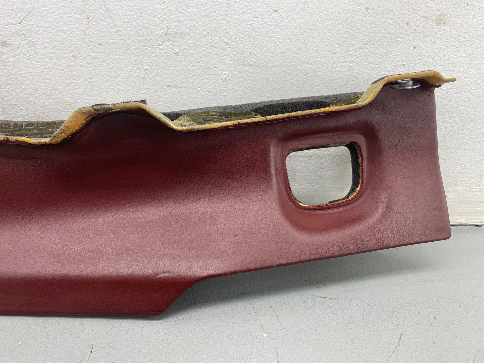 2020-2023 MCLAREN GT RIGHT REAR SIDE TRIM PANEL COVER BAROLO RED 22NB337GP OEM