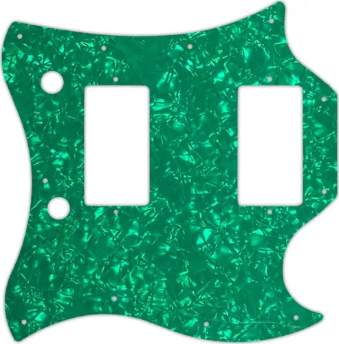 WD Custom Pickguard For Gibson 2017-Present Modern SG Standard #28GR Green Pe...