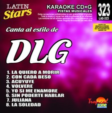 Karaoke Latin Stars 323 DLG Vol.1