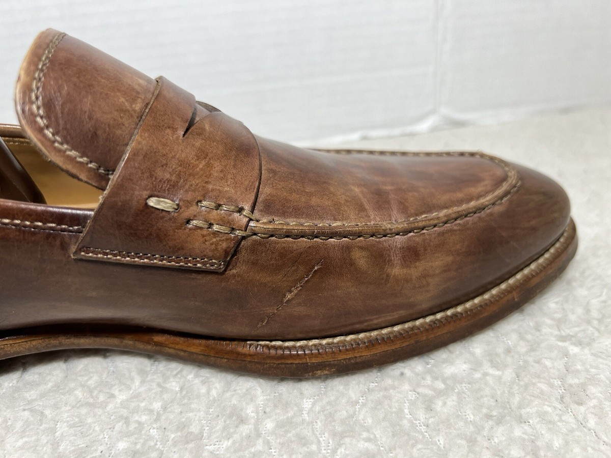 Magnanni Diezma Mens Sz 8 US 9 M Loafers Dress Shoes Slip On 