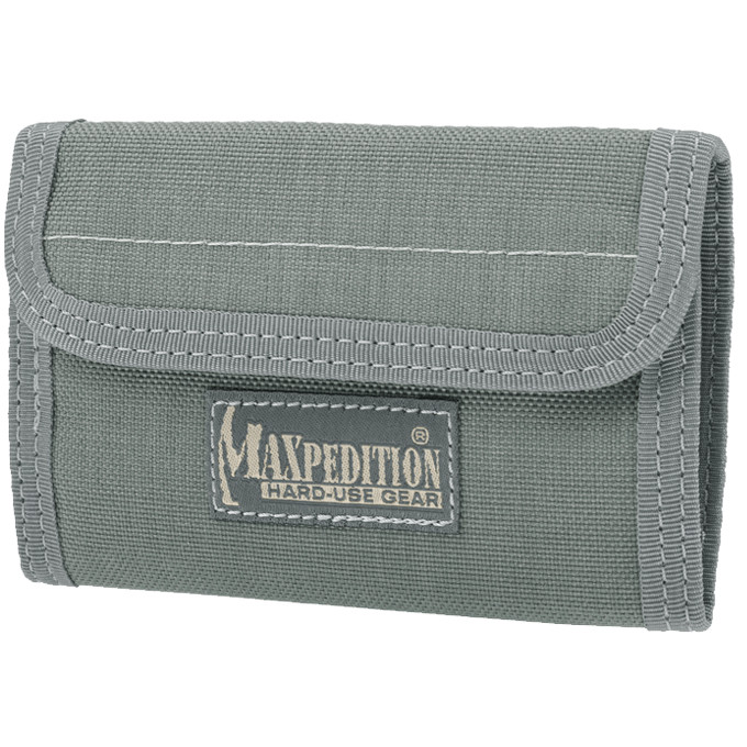 Maxpedition Spartan Wallet Para Hombre Dinero Monedero Nylon Triple Caso Follaje