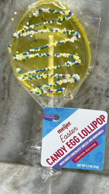 Easter Limited Edition Candy Egg Lollipop 1.1oz . See Below