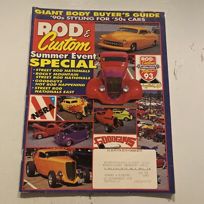 1993 December Rod And Custom Magazine The Right Stuff (CP12) | eBay