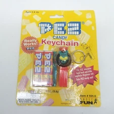 PEZ Candy KeyChain Basic Fun Item # 931-0 1999 Unopened