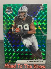 2020 Panini Mosaic Bryan Edwards Green Mosaic Card #230
