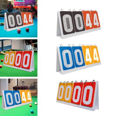 Flip Number Scoreboard Multi Sport Scoreboard Tabletop Score für Teamspiele