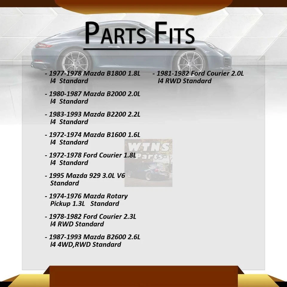 Подходит для заднего вала 1972 1973 1974 1975 Ford Courier GMB все соединения универсальное соединение - Изображение 2 из 4