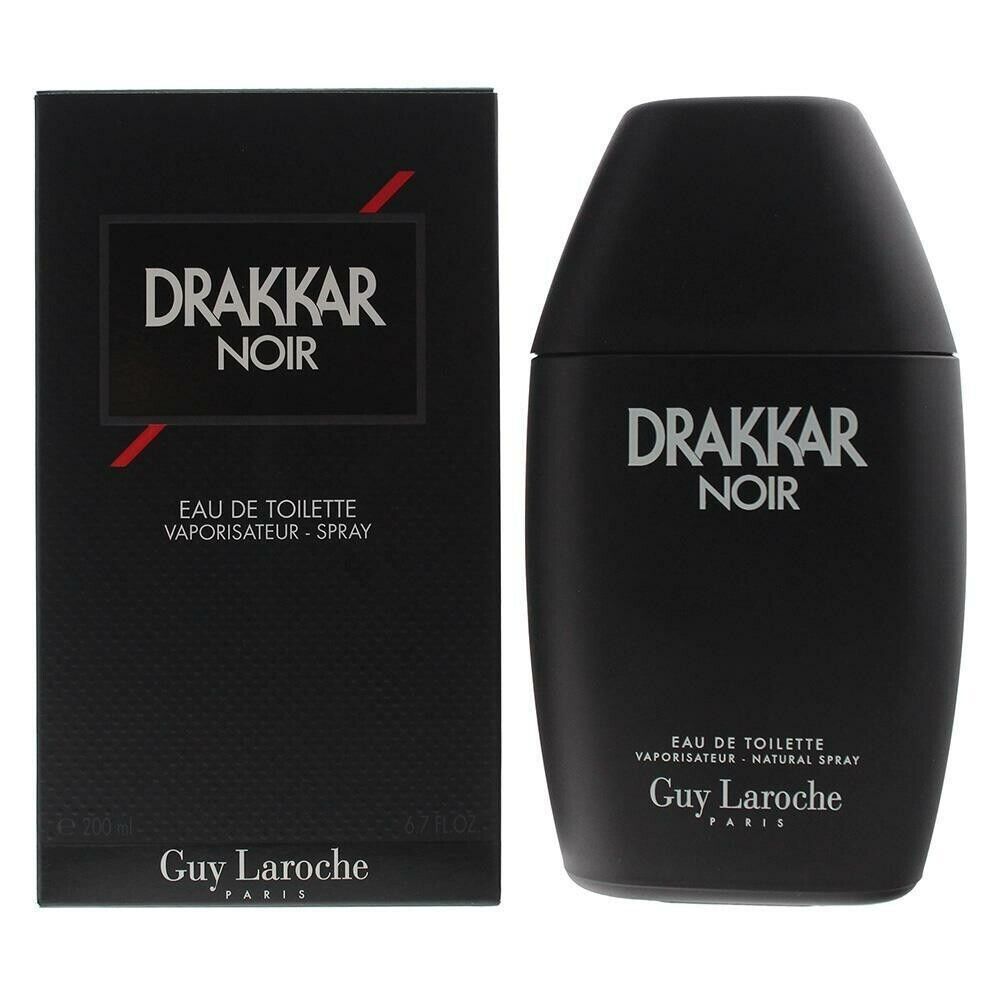 Guy Laroche Drakkar Noir 200ml Eau De Toilette EDT For Him - Brand New
