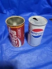 Pepsi Old Pepsi can Coke Shirt Can, Metal Thick Can Vintage Empty Pop Soda