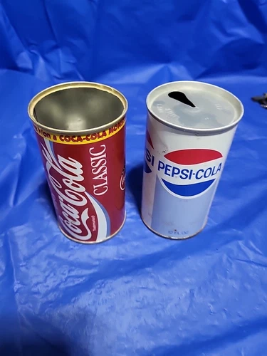 Pepsi Old Pepsi can Coke Shirt Can, Metal Thick Can Vintage Empty Pop Soda