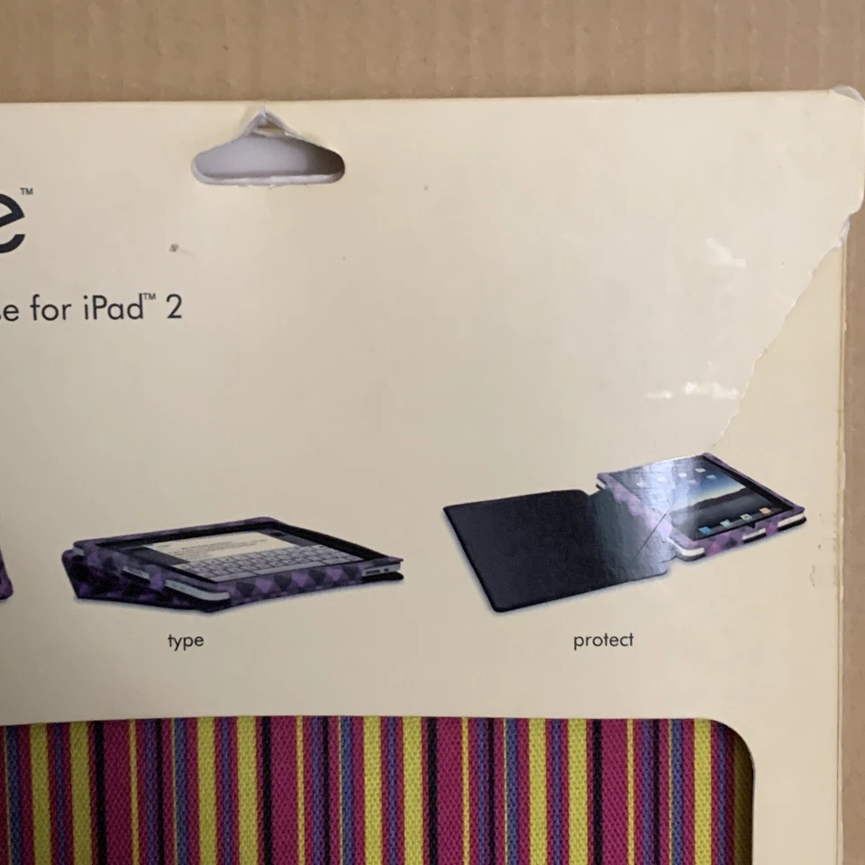 iHome Apple iPad 2da Generación Protección Completa Frontal y Trasera Negro Nuevo Foto 3 de 4