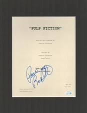 ROSANNA ARQUETTE Signed Pulp Fiction Mounted Script RACC, AFTAL & UACC + ACOA