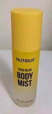 Nutrius Coco Bliss Body Mist 4 Fl Oz - New
