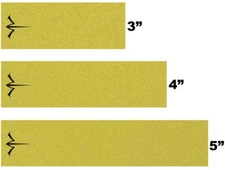 White Water Archery Reflective Solid Color Arrow Wraps 15 Pc Pack 7 Colors Avail