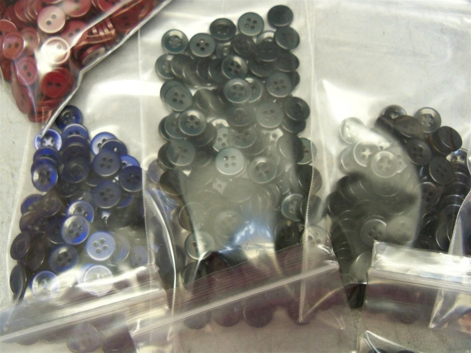 12MM 15MM BUTTON Lot Mixed colors 2+ pounds buttons - Image 4 of 4