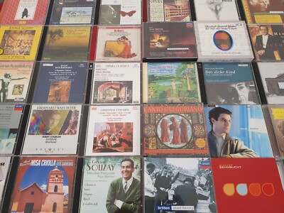 CDs Konvolut Klassik Klassische Musik Sammlung EMI DECCA Philips (sehr gut)