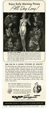 1941 Camp Support Foundation Corset Girdle women's underwear Vintage Print Ad 2