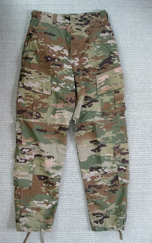 US ARMY TROUSERS Pants FRACU CAMO 