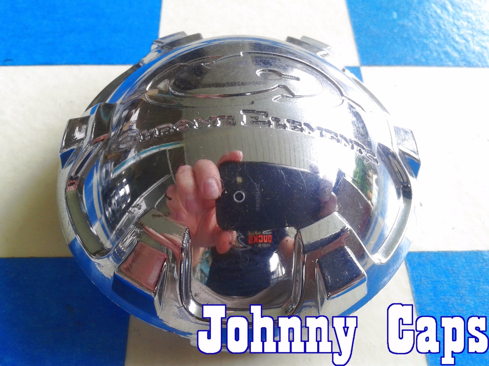 CHROME ELEMENTS Wheels [17] Chrome Center Cap # 702 Custom Wheel Center Cap (1)