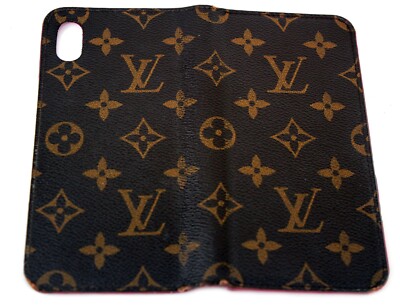 Louis Vuitton Apple X XS iPhone Case Phone Cover Monogram