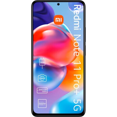 Xiaomi Redmi Note 11 Pro+ | 256 GB + 8 GB RAM | 5G | NEU & OVP | Graphite Gray