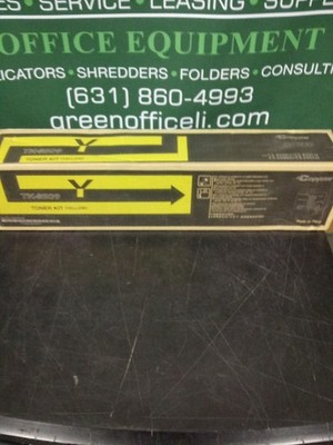 NEW GENUINE Kyocera Copystar CS4550ci CS4551ci Copier YELLOW Toner PN TK8509Y