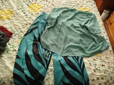 Trousers And Top Suit Size 5xl Green