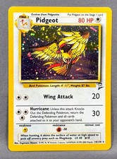 DMG+ Pidgeot 14/130 Holo Rare Base Set 2 Pokémon WotC Kagemaru Himeno on eBay