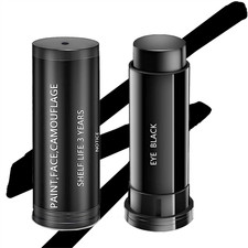Eye Black Stick for Sports,Easy to Color Black Face Paint,Eyeblack Football/Base