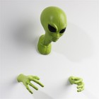Alien Wall Sculpture Collection Wall Hanging Art Alien Figurine Halloween