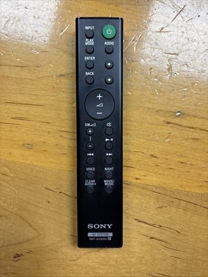 Genuine Sony RMT-AH300U AV System Soundbar Remote Control - Tested