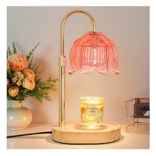 Flower Candle Warmer lamp with Timer Dimmer,Adjustable Height Candle Warmer,F...