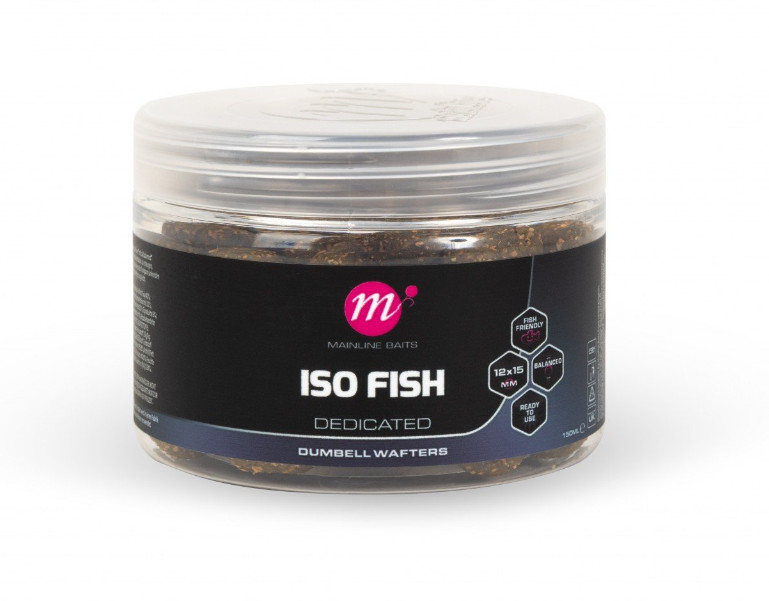 Mainline ISO Fish Dumbell Wafters 12 x 15mm