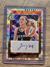 2025 Panini Donruss WNBA Jacy Sheldon AUTO HOLO FRAME LASER /49
