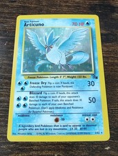 articuno pokemon card 2 62 Articuno (2/62) [Fossil 1st Edition] main image 1