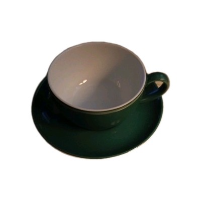 Schönwald Germany Dibbern Collection Tasse & Untertasse Dunkelgrün