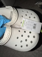 White Crocs Brand New Without Box M8/W10 In Sizes