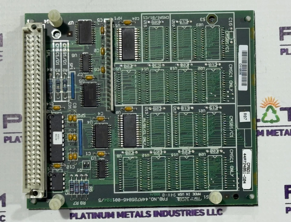 GE Fanuc IC697MEM713D Expansion Memory Module-64KB CMOS for Series 90-70 PLC - Image 4 of 4