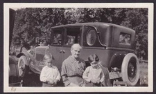 1925 Studebaker Standard 6 Brougham Minnesota plate B215-073 vernacular snapshot